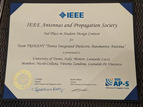 Premio_Antenna team Tridant
