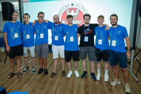 Squadra UniTrento finale Cyberchallenge.it 2026